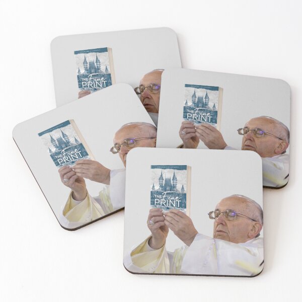 Item preview, The Fine Print Book Pope Meme designed and sold by selmaal.