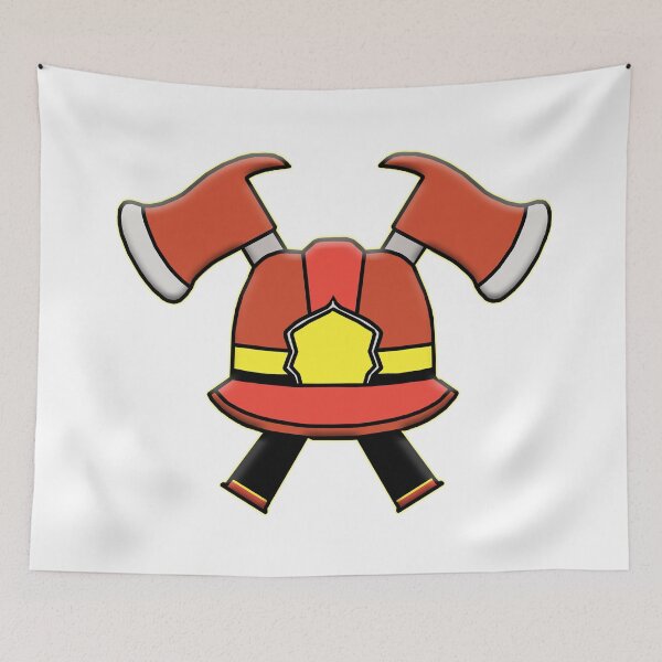 Item preview, Firefighter Emblem designed and sold by janraydesigns.