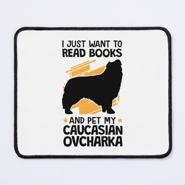 Item preview, Petting and reading Ovcharka Caucasian dog designed and sold by madgrfx.