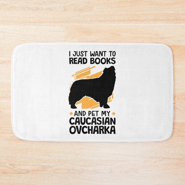 Item preview, Petting and reading Ovcharka Caucasian dog designed and sold by madgrfx.