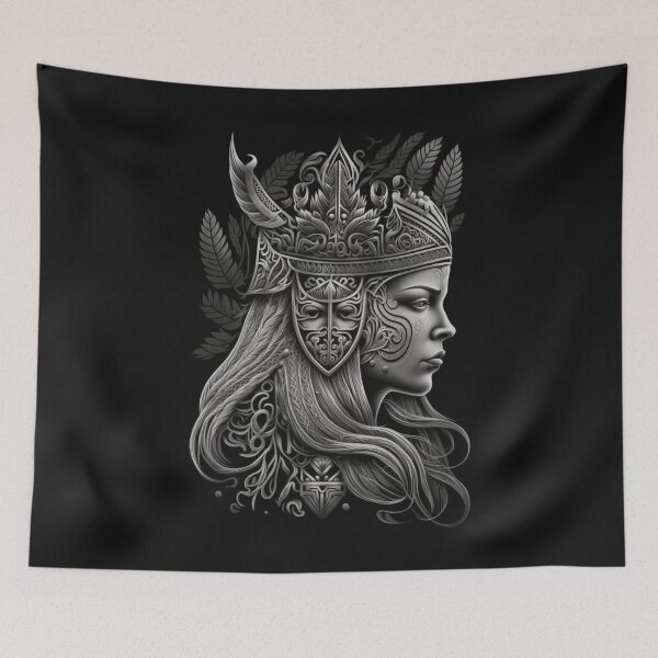 Item preview, Frigg Head Ornament, Nordic  designed and sold by Philip-p22.
