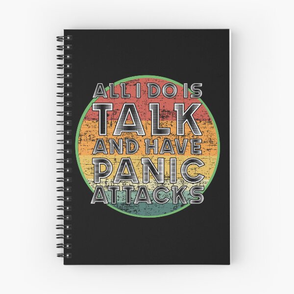 Item preview, All i do is talk and have panic attacks designed and sold by Catsloversdotme.