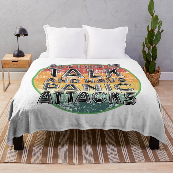 Item preview, All i do is talk and have panic attacks designed and sold by Catsloversdotme.