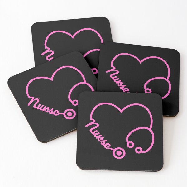 Item preview, Heart Nurse Pink Stethoscope Design, Cute Happy Nurse Day Gifts designed and sold by PrintOfi.