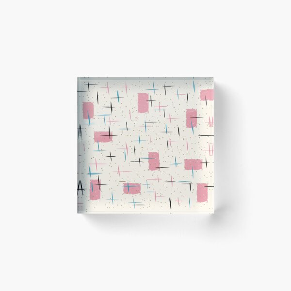 Item preview, Retro Atomic Pink Pattern designed and sold by StrangeLilOnion.