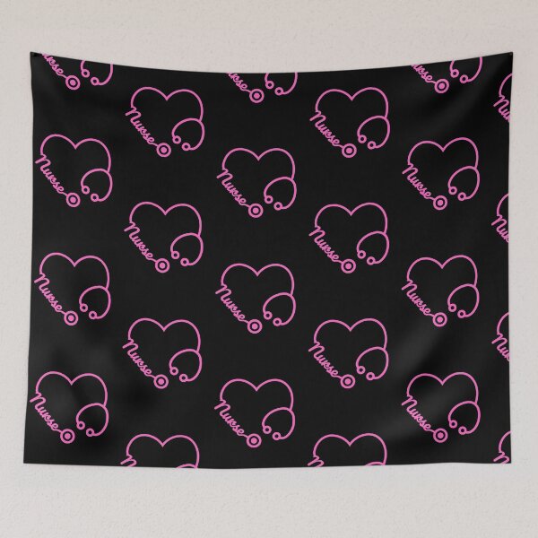 Item preview, Heart Nurse Pink Stethoscope Design, Cute Happy Nurse Day Gifts designed and sold by PrintOfi.