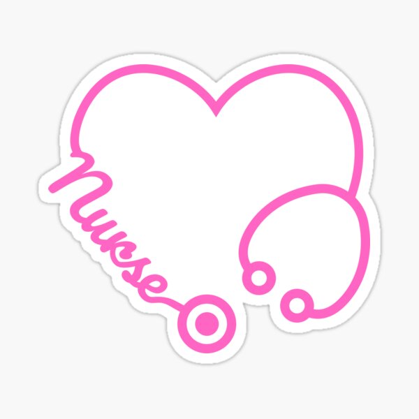Item preview, Heart Nurse Pink Stethoscope Design, Cute Happy Nurse Day Gifts designed and sold by PrintOfi.
