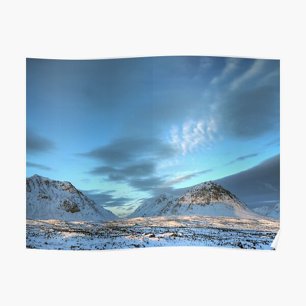 Buachaille Etive Mor, Glencoe, Scotland Poster