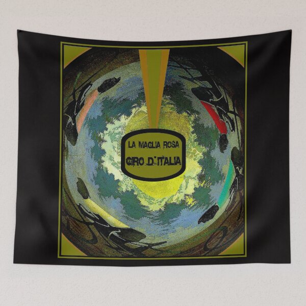 Item preview, GIRO D ITALIA : Vintage Bike Racing Advertising Print designed and sold by posterbobs.