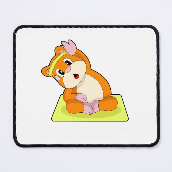 Item preview, Hamster Yoga Fitness Gymnastics designed and sold by Snabdesign84.