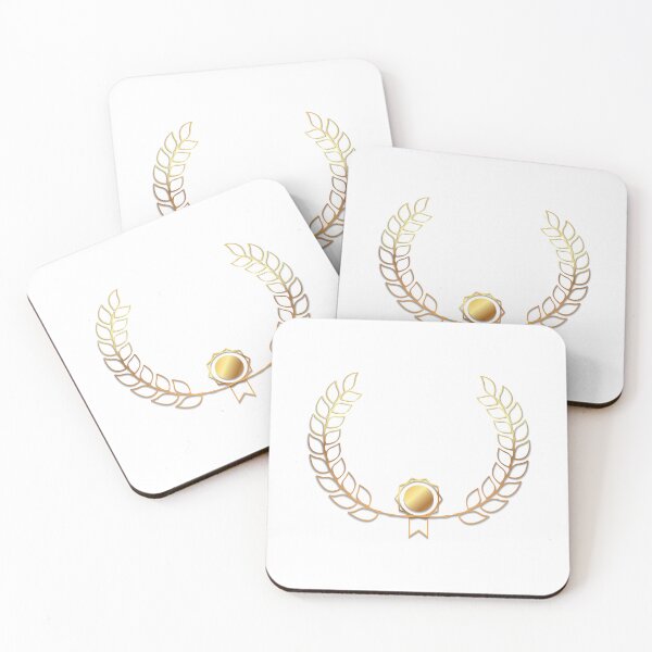 Item preview, Add a touch of prestige with a golden laurel wreath and seal design - perfect for certificates, diplomas, and awards. designed and sold by Mallva.