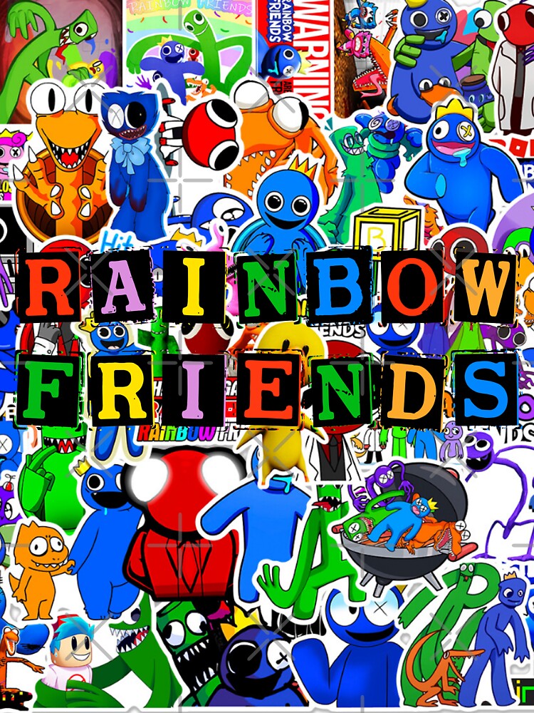 rainbow friends game  Art Print for Sale by zedekilesser45