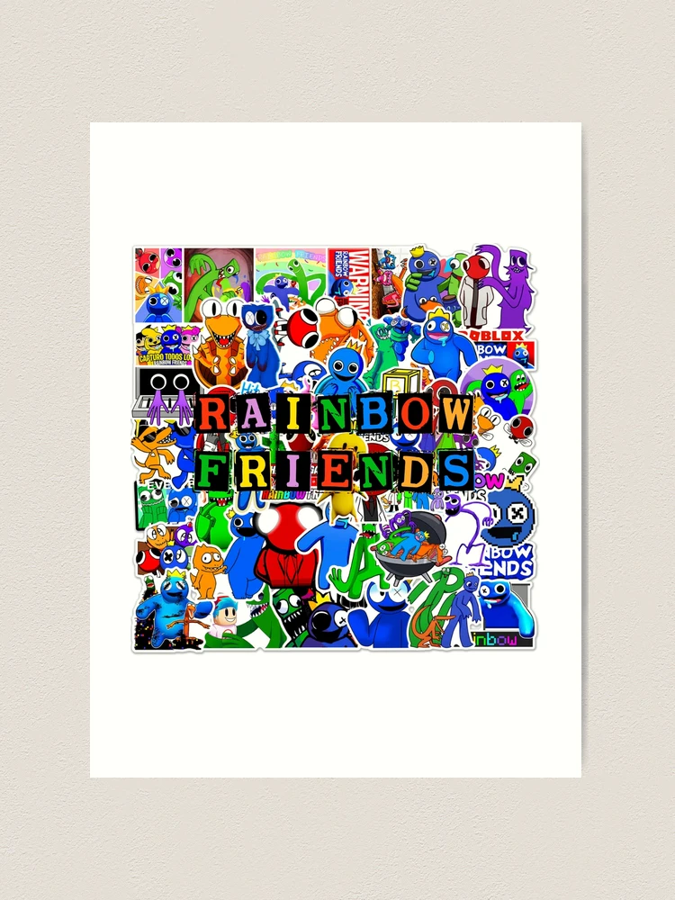 Rainbow Friends  Poster for Sale by MalteMahler