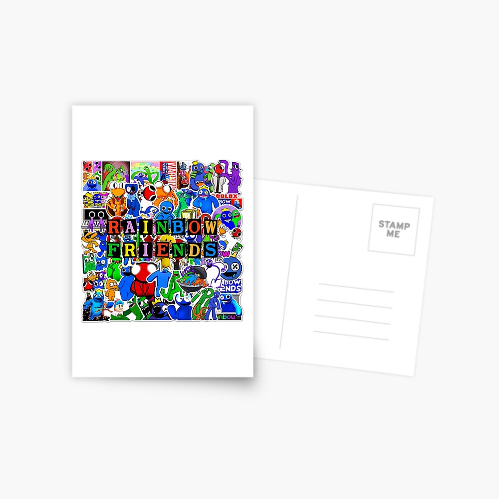 Green from Roblox Rainbow Friends Postcard for Sale by NationArts