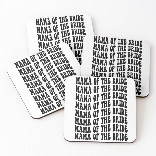 Item preview, Mother of the Bride Black Retro Graphic Bridal Party Gifts for Bachelorette Party designed and sold by mysticblvd.
