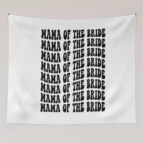Item preview, Mother of the Bride Black Retro Graphic Bridal Party Gifts for Bachelorette Party designed and sold by mysticblvd.