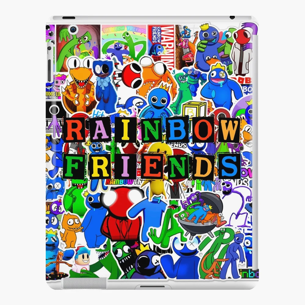 Green, orange and Blue rainbow friends characters  iPad Case & Skin for  Sale by ismailalrawi