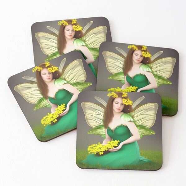 Item preview, Fairy in Green Dress designed and sold by AuroraSpringer.