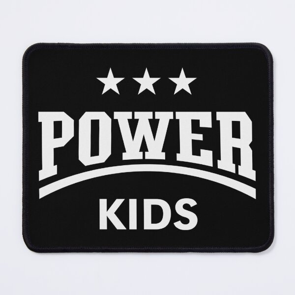 Item preview, Power Kids (Children / Kiddies / Siblings / White) designed and sold by MrFaulbaum.