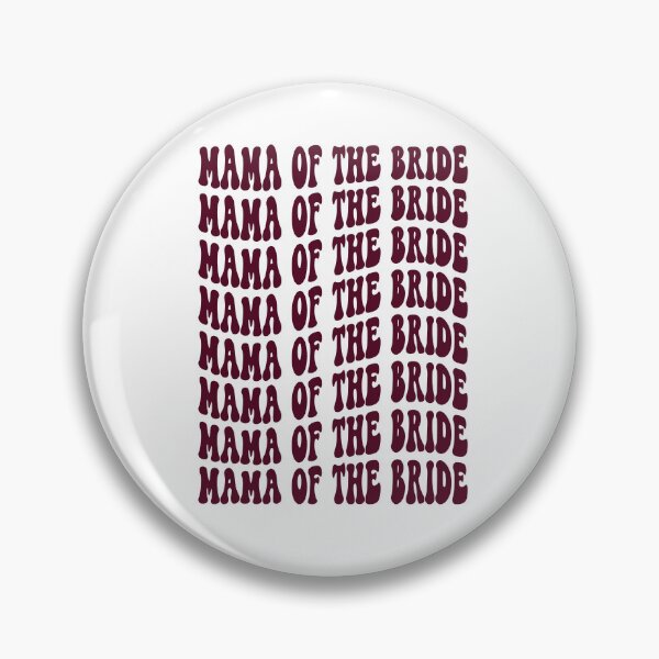 Item preview, Mother of the Bride Burgundy Retro Graphic Bridal Party Gifts for Bachelorette Party designed and sold by mysticblvd.