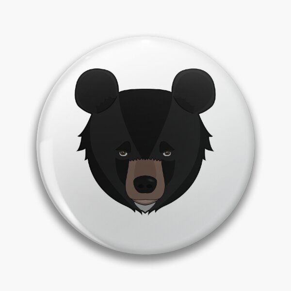 Item preview, Asiatic black bear face designed and sold by MaxFilms.