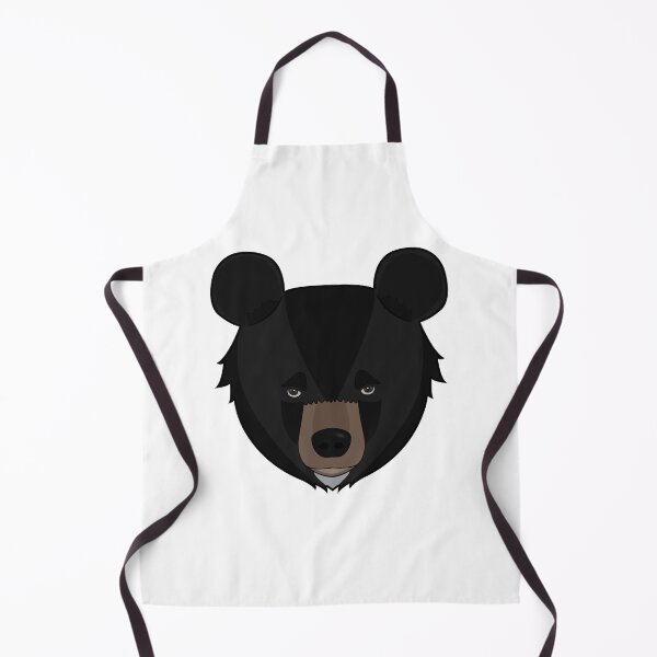 Item preview, Asiatic black bear face designed and sold by MaxFilms.