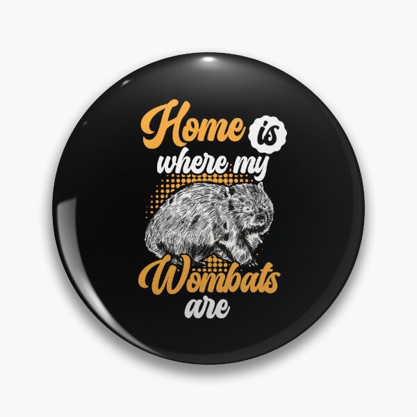 Item preview, Wombat is my home marsupial wombat designed and sold by madgrfx.