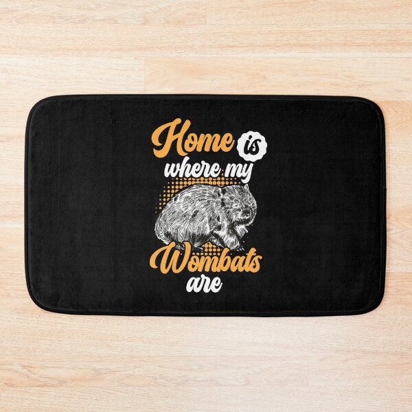 Item preview, Wombat is my home marsupial wombat designed and sold by madgrfx.