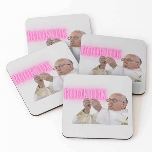 Item preview, BOOKTOK Pope Meme designed and sold by selmaal.