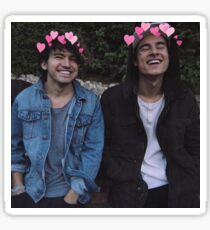 kian lawley & jc caylen // o2l Sticker