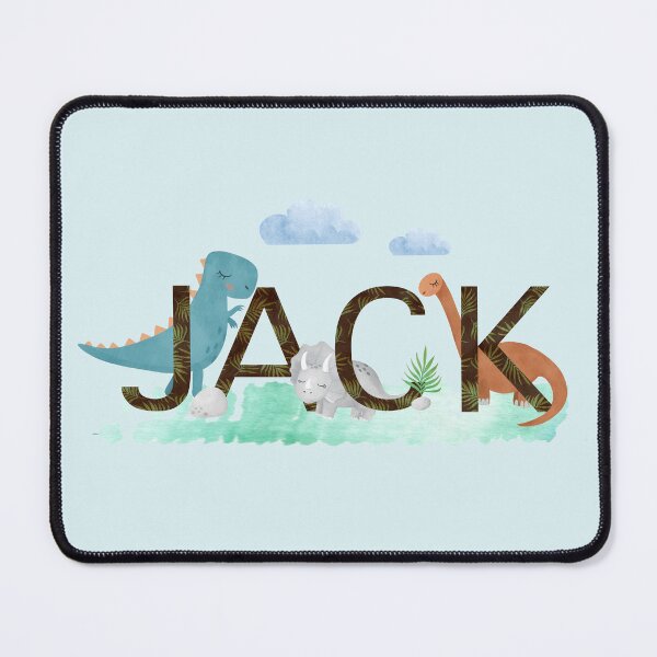 Item preview, Kids Dinosaur Name Decor Jack designed and sold by dev11588.
