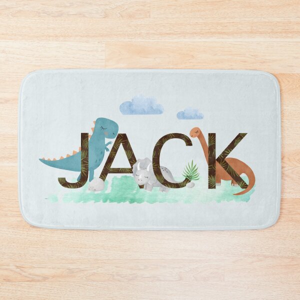 Item preview, Kids Dinosaur Name Decor Jack designed and sold by dev11588.