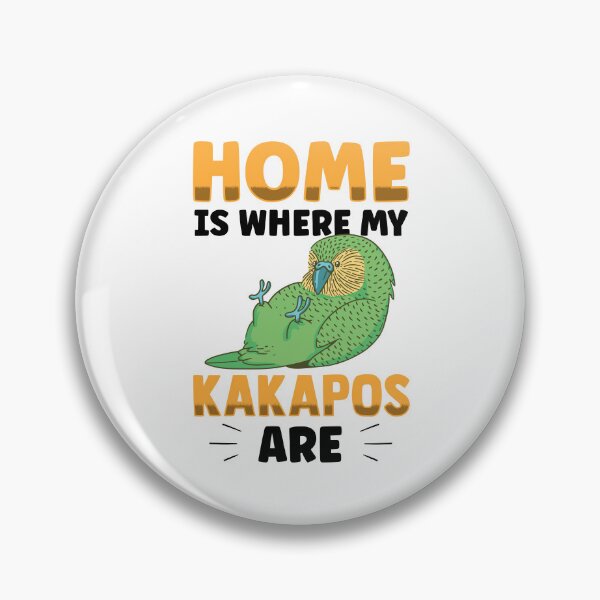 Item preview, Home is where Kakapo is New Zealand parrot designed and sold by madgrfx.