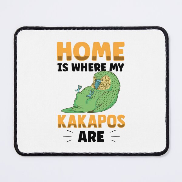 Item preview, Home is where Kakapo is New Zealand parrot designed and sold by madgrfx.