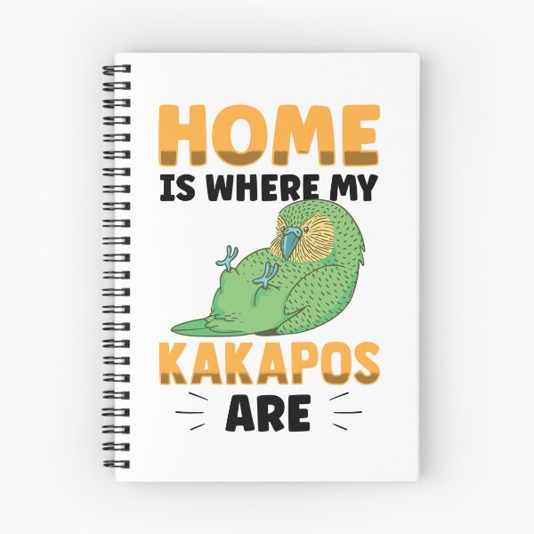 Item preview, Home is where Kakapo is New Zealand parrot designed and sold by madgrfx.