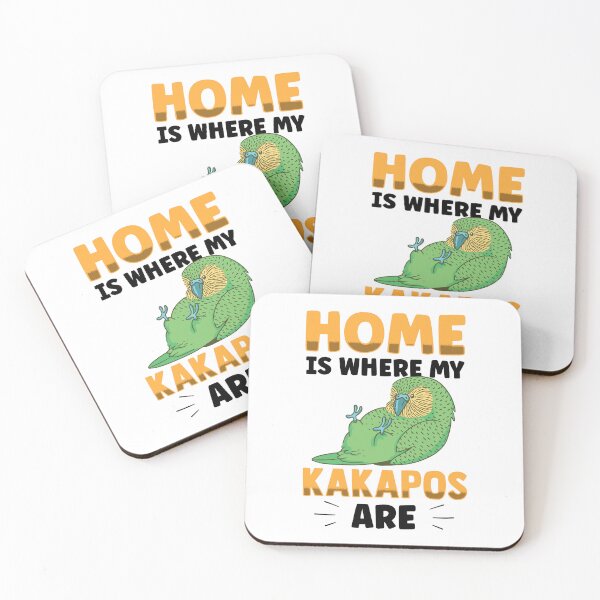 Item preview, Home is where Kakapo is New Zealand parrot designed and sold by madgrfx.