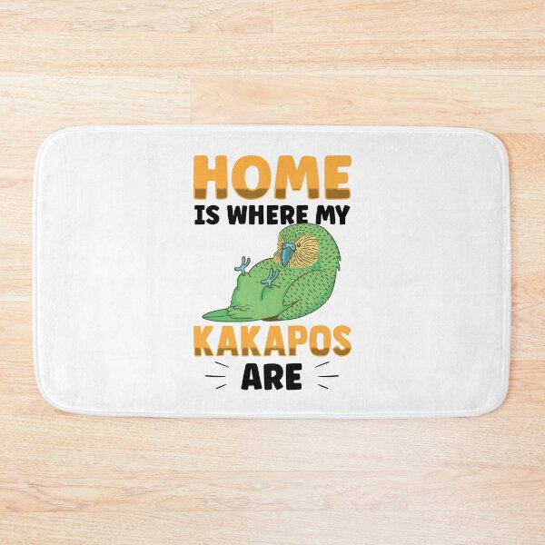 Item preview, Home is where Kakapo is New Zealand parrot designed and sold by madgrfx.