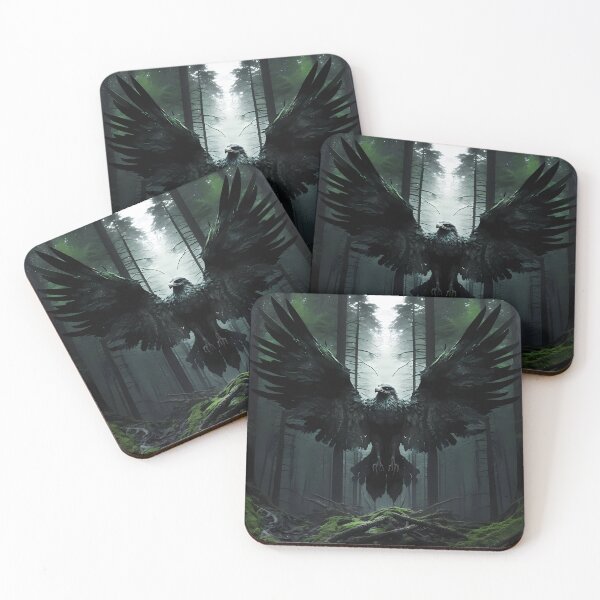 Item preview, Mystical eagle in the forest designed and sold by SMILE88.