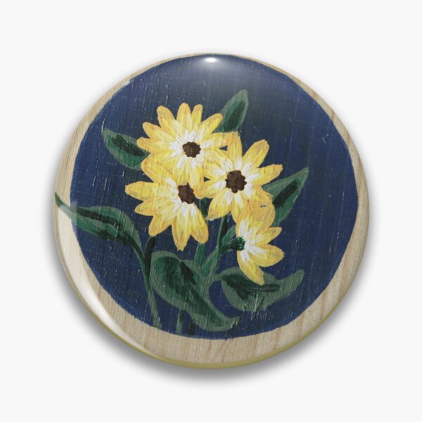 Item preview, Sunflower Painting on Wood Background designed and sold by WithLoveEzra.