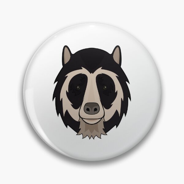 Item preview, Spectacled Bear face designed and sold by MaxFilms.