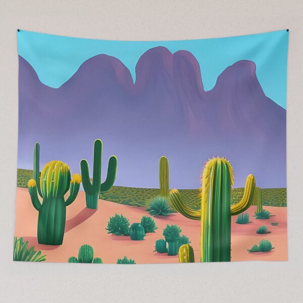 Item preview, Cactus Desert Landscape designed and sold by KaelumH.