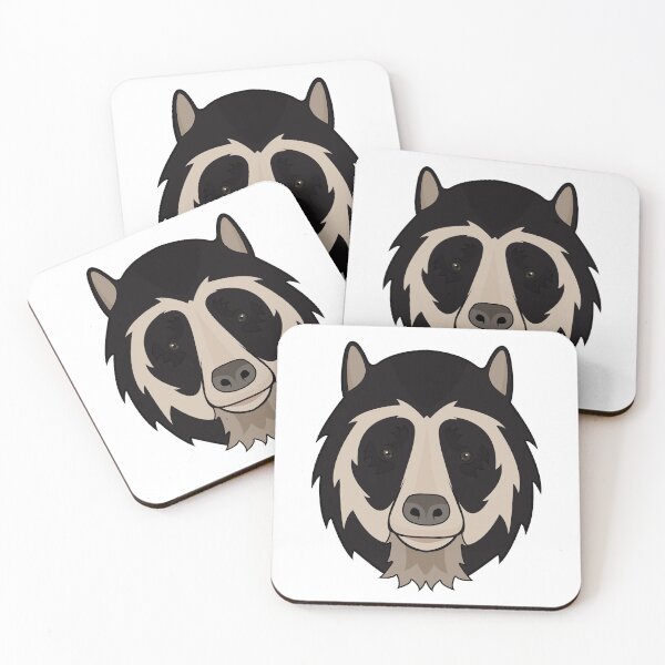 Item preview, Spectacled Bear face designed and sold by MaxFilms.