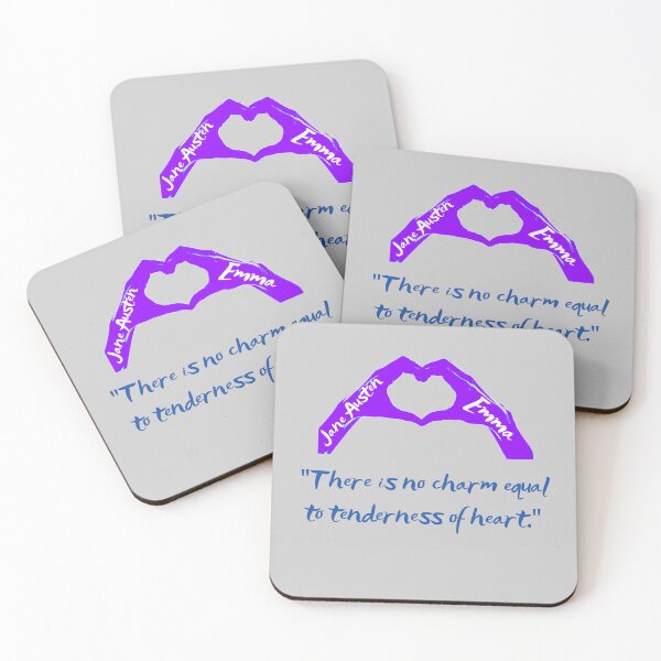 Item preview, Jane Austen quote: There is no charm equal to tenderness of heart designed and sold by artbleed.