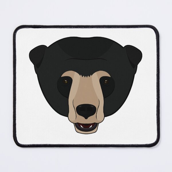 Item preview, Malayan Sun bear face designed and sold by MaxFilms.