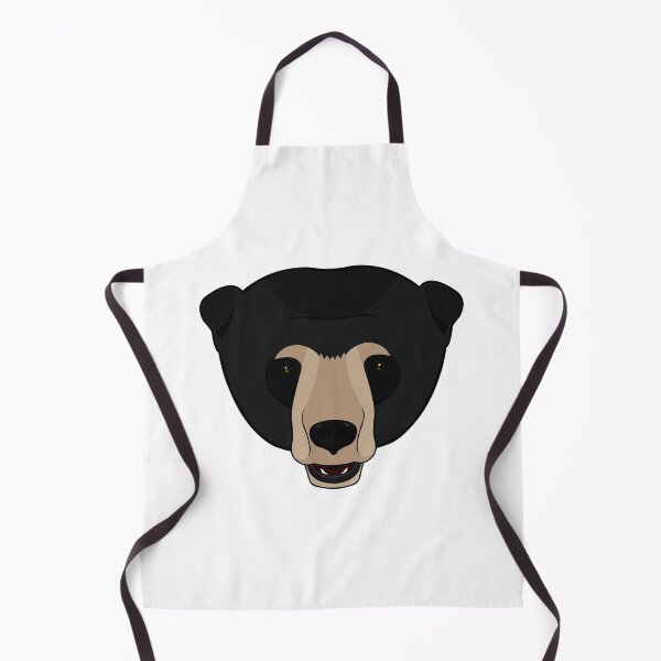Item preview, Malayan Sun bear face designed and sold by MaxFilms.