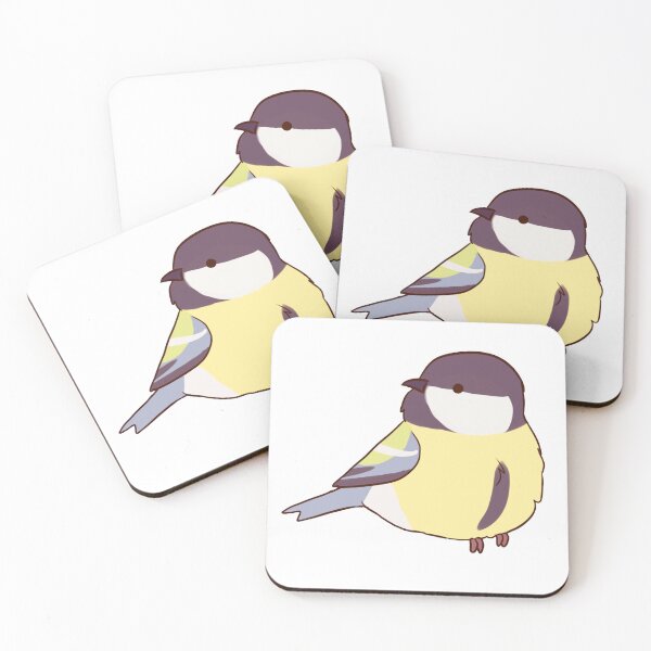 Item preview, Great tit bird cute illustration  designed and sold by Yarafantasyart.