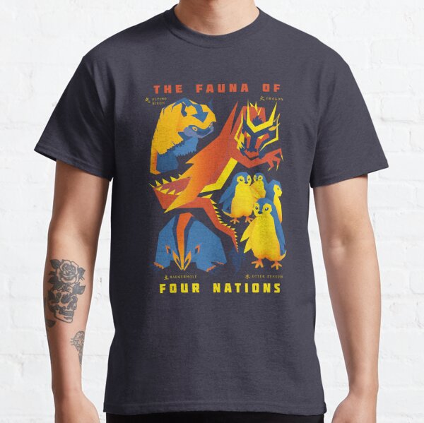 Avatar: The Last Airbender The Fauna Of Four Nations Classic T-Shirt
