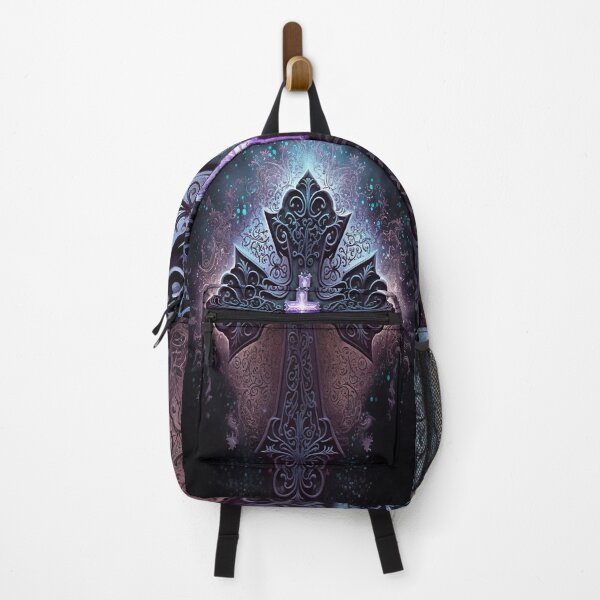 Item preview, Gothic Cross on Glowing Background With Pastel Hues designed and sold by Dragonstrom.