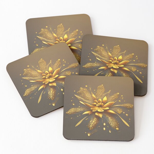 Artikelvorschau, Goldblumen-Spritzen-Kunst entworfen und verkauft von KaelumH.