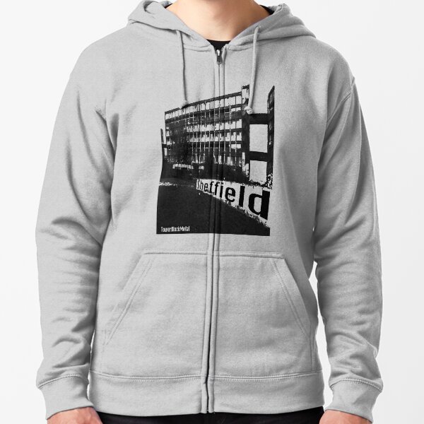 TowerBlockMetal Urban T Shirt 2 Zipped Hoodie